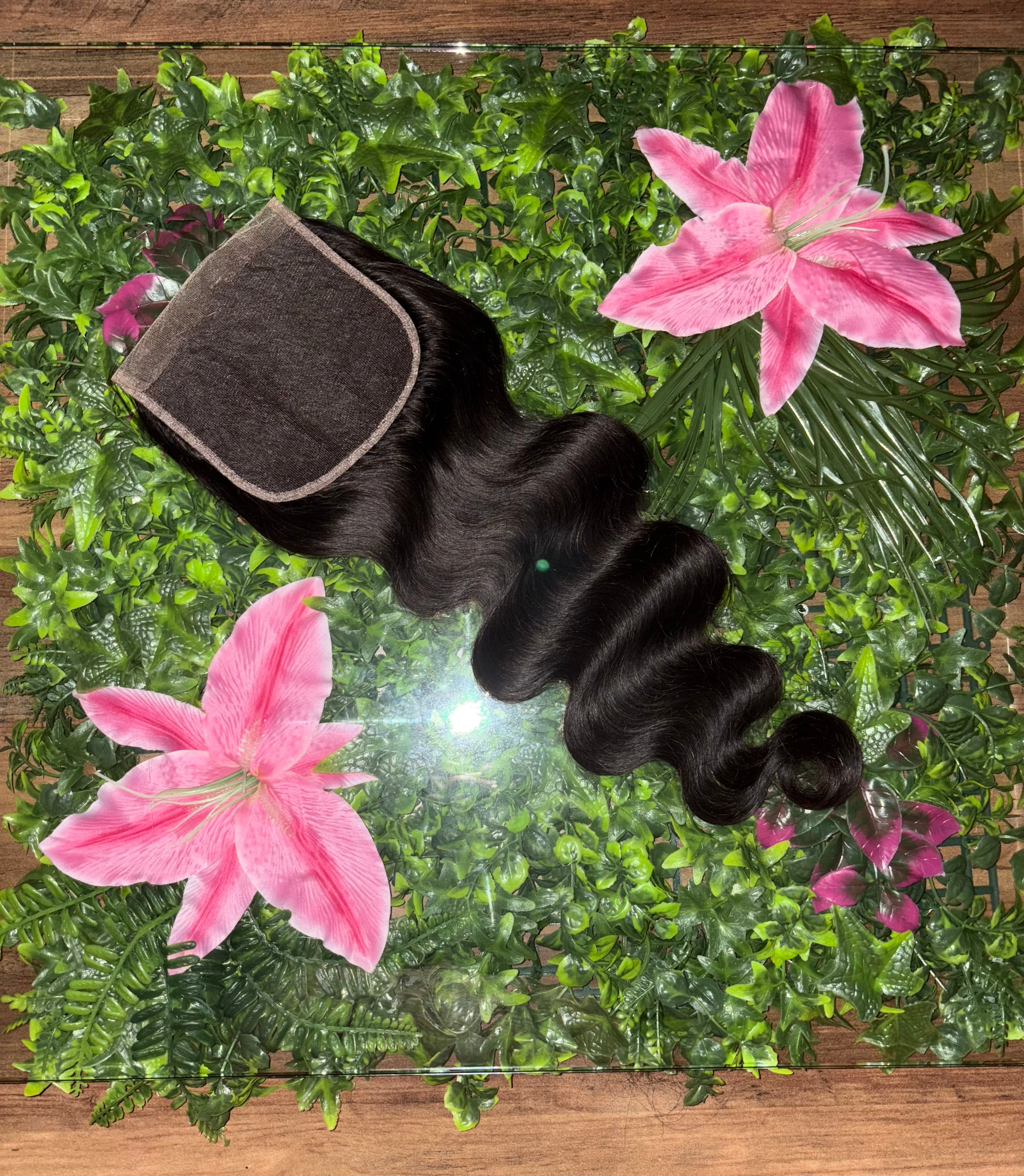 Burmese 5x5 HD Bodywave Closure