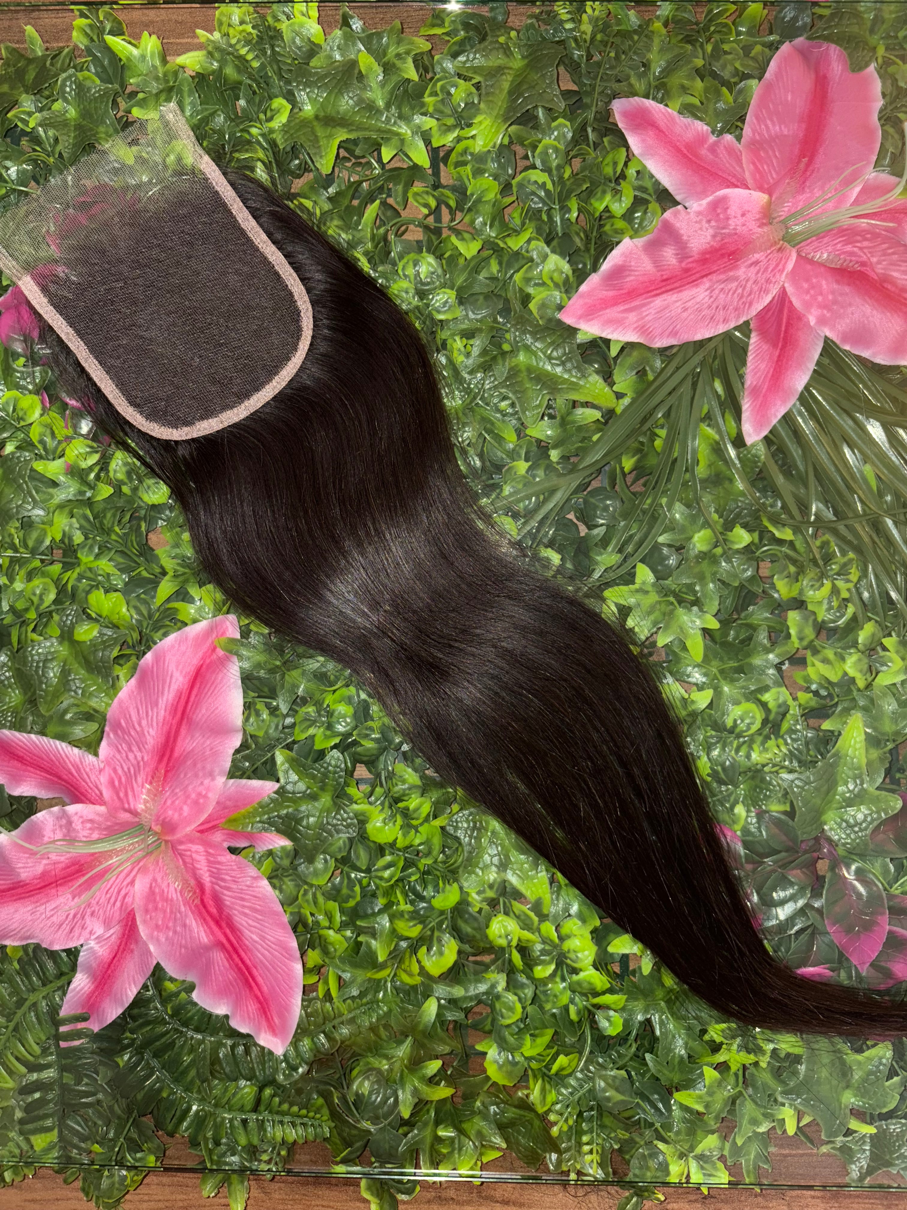 4x4 Raw HD Burmese (Straight) Closure